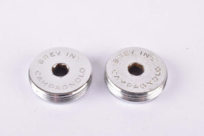 Campagnolo crank set dust caps from the 1980s