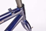 Trek Aluminium 8000 Mountainbike frame in 42 cm (c-t) / 38 cm (c-c) with E9 Easton ProGram tubing from the 1990s