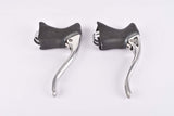 Shimano 105 #BL-1051 aero brake lever set with black hoods from the late 1980s