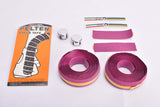 NOS/NIB Grape (pink, purple ish) Ciclolinea Pelten Cycle Tape #100010 handlebar tape from the 1980s - 1990s