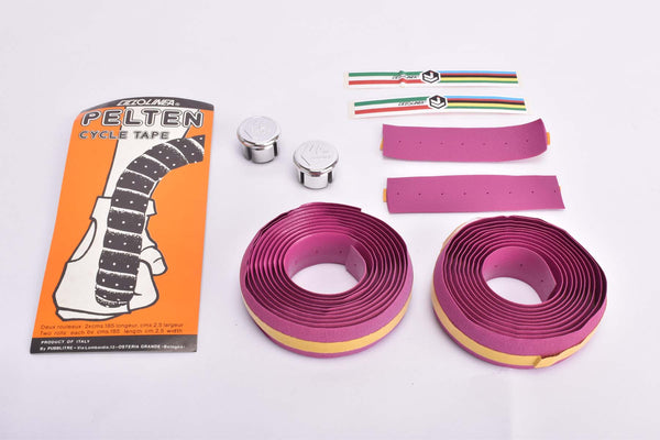 NOS/NIB Grape (pink, purple ish) Ciclolinea Pelten Cycle Tape #100010 handlebar tape from the 1980s - 1990s