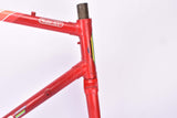Defective Benotto Modelo 800 vintage road bike frame in 56.5 cm (c-t) / 55 cm (c-c) from the mid 1980s