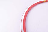 NOS Mavic CXP 33 SUP MAXTAL UB Control red anodized single Clincher Rim in 28"/622mm (700C) with 36 holes