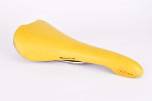Yellow Selle Italia Flite Titanium Saddle from 1996