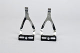 NEW Christophe steel Toe Clip set in size S from the 1980s NOS