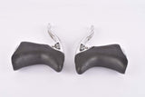 Shimano 105 #BL-1051 aero brake lever set with black hoods from the late 1980s