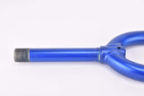 26" Blue MTB Steel Fork with Eyelets for Fenders