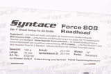 NOS Syntace Force 808 hightened 1" ahead stem in +/- 12° and size 70mm with 26mm bar clamp size (#6102133)