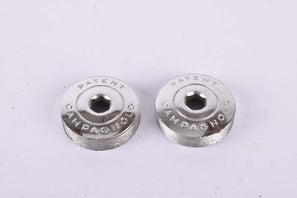 Campagnolo crank set dust caps #756 from the 1950s - 1980s