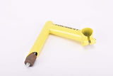 NOS Fondriest labled yellow ITM "Eclypse" stem in size 120mm with 25.4mm bar clamp size
