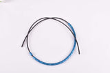NOS/NIB Nokon Konkavex roadbike brake cable set with blue aluminum housing (#KON 030 17)