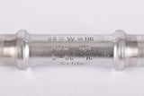 NOS Shimano BSA Bottom Bracket Axle 68-W-116 CrMo from 1984