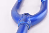 26" Blue MTB Steel Fork with Eyelets for Fenders