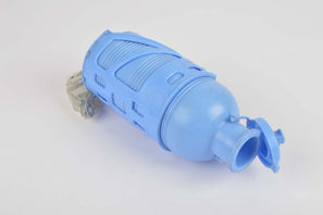 NEW REG 313/2 water bottle and REG 231 water bottle cage in blue from 1960s NOS
