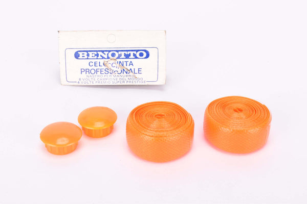 NOS/NIB Benotto Cello handlebar tape neon orange from the 1970-80s