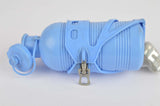 NEW REG 313/2 water bottle and REG 231 water bottle cage in blue from 1960s NOS