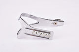 NOS Christophe Aero adjustable  chromed steel toe clip set in size for Maillard CXC (700) and Lyotard Dolomite Pedals