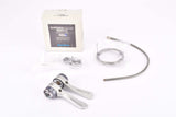 NOS/NIB Shimano 105 SC #SL-1055 braze-on 7-speed gear lever shifter set from 1989