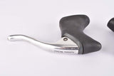 Shimano 105 #BL-1051 aero brake lever set with black hoods from the late 1980s
