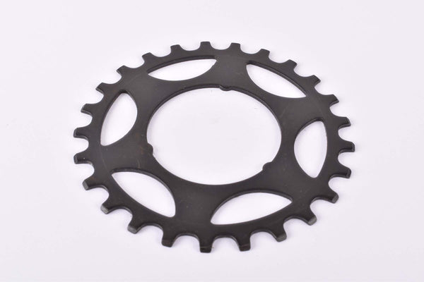 NOS Shimano 600 #1242521 Cog with 25 teeth in black from the 1970s