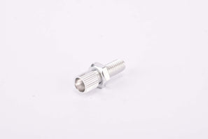 Silver M6 Brake Cable Stop Tension Adjustment Screw