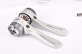 NOS/NIB Shimano 105 SC #SL-1055 braze-on 7-speed gear lever shifter set from 1989