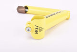 NOS Fondriest labled yellow ITM "Eclypse" stem in size 120mm with 25.4mm bar clamp size