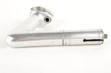 Silver Cinelli 1A Stem in size 100mm with 26.4 mm bar clamp size from the 1970s - 80s