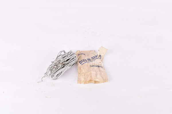 NOS Silver Blau Stern web / mesh for city bike rear wheels (Fahrradnetze Hinterrad Hollandrad)