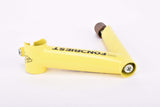 NOS Fondriest labled yellow ITM "Eclypse" stem in size 120mm with 25.4mm bar clamp size