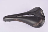 Black Genuine Leather Selle Italia Max Flite trans am Saddle from the 1990s / 2000s