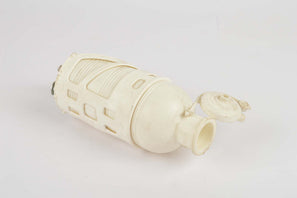 NEW REG 313/2 water bottle and REG 231 water bottle cage in white from 1960s NOS