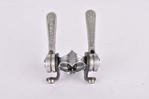 Campagnolo Record (black cable guides) #1014 Clamp-on Gear Lever Shifter Set from the 1960s - 70s