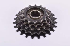 Atom 5 speed Freewheel with 14-24 teeth and english thread from the 1960s - 80s
