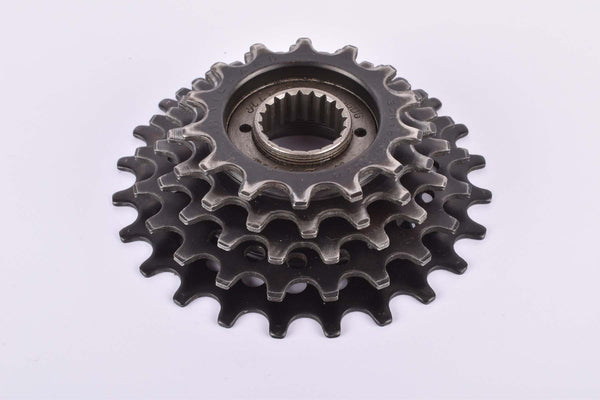 Atom 5 speed Freewheel with 14-24 teeth and english thread from the 1960s - 80s