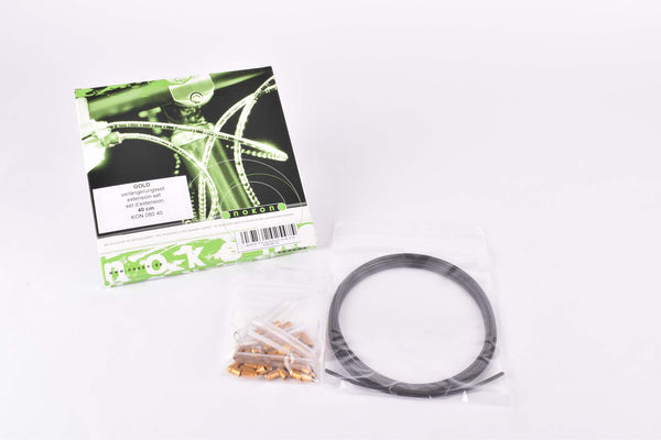 NOS/NIB Nokon Konkavex 40 cm extension set with gold aluminum cable housing (#KON 080 40)