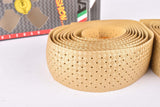NOS Silva Forello Carbon handlebar tape in gold from the 1990s