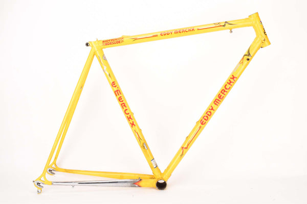 Eddy Merckx frame in 55 cm (c-t) 53.5 cm (c-c) with Dedaccia Zero Uno tubing