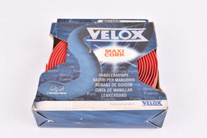 NOS/NIB red Velox Maxi Cork handlebar tape