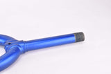 26" Blue MTB Steel Fork with Eyelets for Fenders