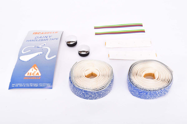 NOS/NIB Blue and White Iscaselle Dainy handlebar tape