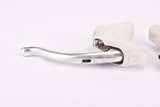 Third Generation Campagnolo C-Record "Powergrade" brake lever set with white hoods from the 1990s