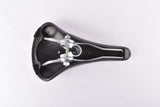 NOS Black Gand-Prix (Selle Italia) plastic kids junior Saddle from the 1960s - 1970s