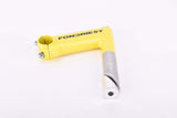 NOS Fondriest labled yellow Hsin Lung (HL Corp) stem in size 110-130mm with 26.0mm bar clamp size