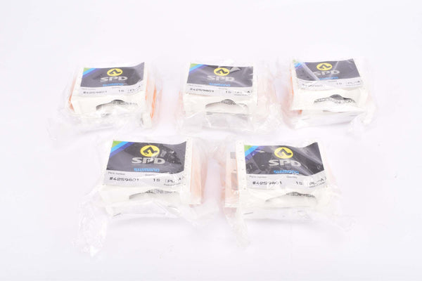 Bunch of NOS Shimano #SM-PD30 Pedal reflector set and SPD converting kit for PD-A525 SPD pedals (5pcs) from the 1990s