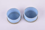 Blue Reg #273 handlebar end plugs