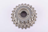 Zeus 2000 #29100.06 ( ref. 90) aluminum alloy 6-speed Freewheel with 14-24 teeth and italian thread from the 1970s - 1980s