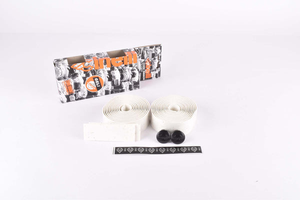 Cinelli Gel Cork Ribbon Handlebar Tape, white