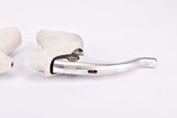 Third Generation Campagnolo C-Record "Powergrade" brake lever set with white hoods from the 1990s