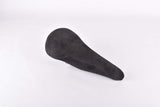 NOS Black Suede Leather Saddle from the 1970s / 1980s